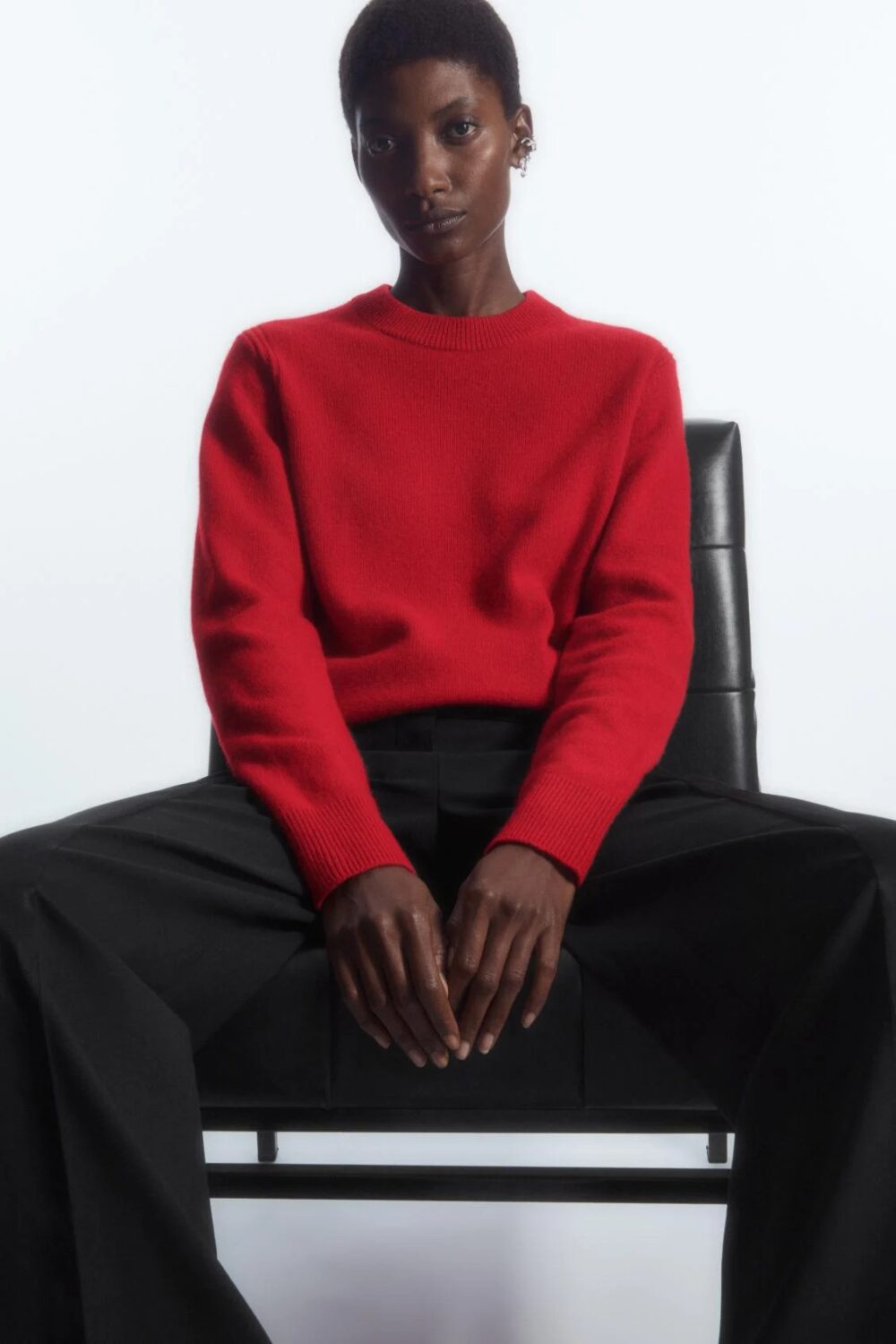 uniqlo кашеміровий светр v neck